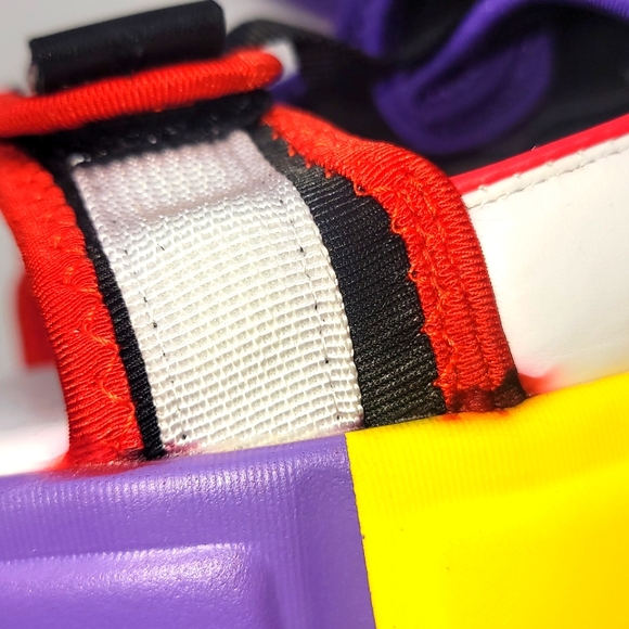 Women's Multi Colored Platform Velcro Strapped Sandal - Picture 5 of 16